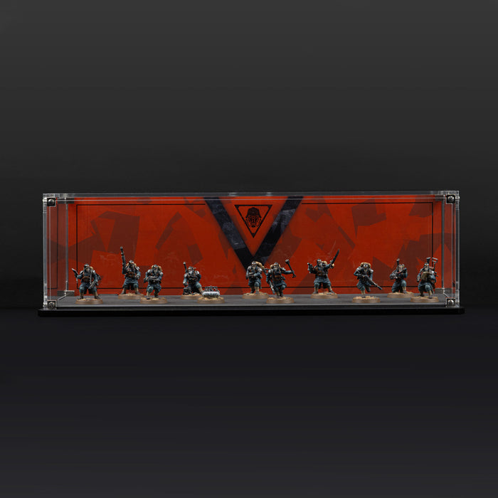 Display Case for Warhammer 40,000 Kill Team: Death Korps