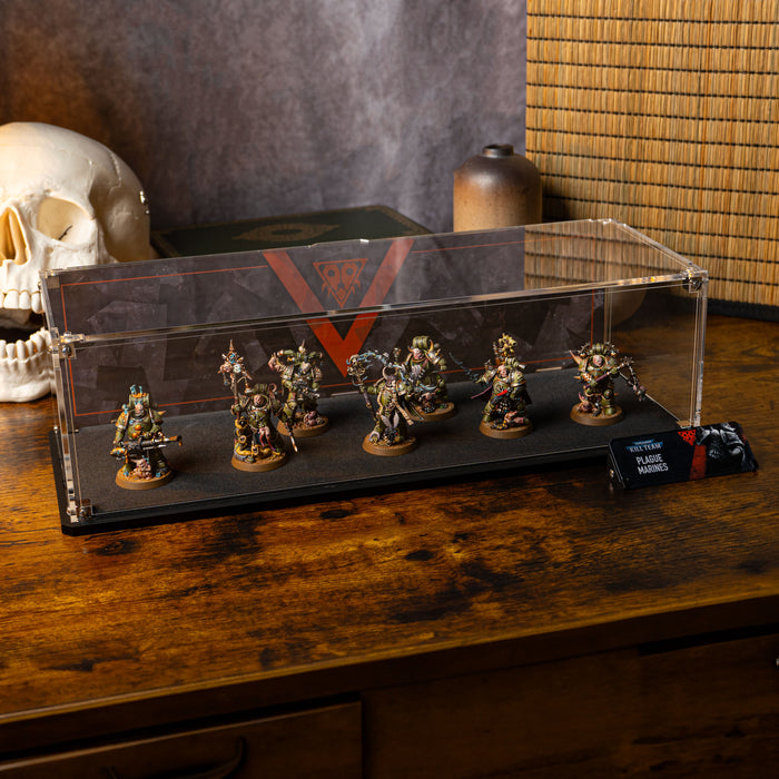 Display Case for Warhammer 40,000 Kill Team: Plague Marines