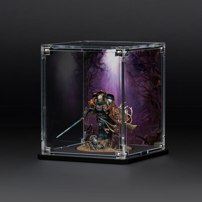 Display Case for Warhammer 40,000 Dark Angels Lion El’Jonson