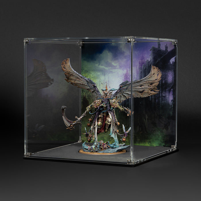 Display Case for Warhammer 40,000 Mortarion Daemon Primarch of Nurgle