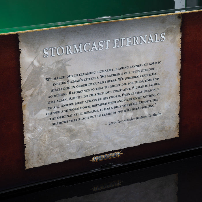 Limited Edition Display Case for Warhammer Age of Sigmar: Skaventide - Stormcast Eternals Army