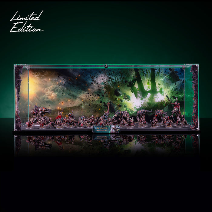 Limited Edition Display Case for Warhammer Age of Sigmar: Skaventide - Skaven Army