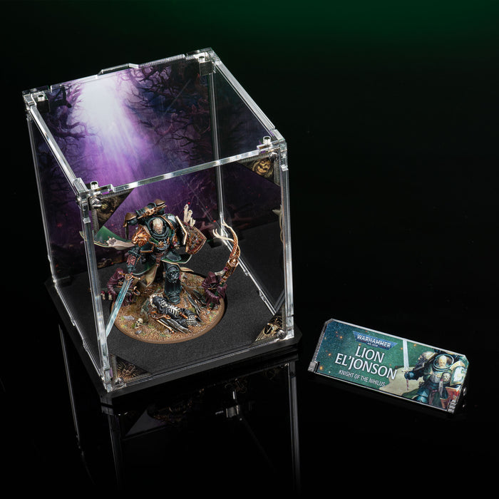 Limited Edition Display Case for Warhammer 40,000 Dark Angels Lion El’Jonson