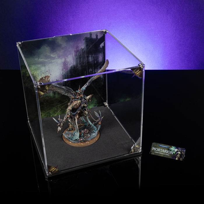 Limited Edition Display Case for Warhammer 40,000 Mortarion, Daemon Primarch of Nurgle