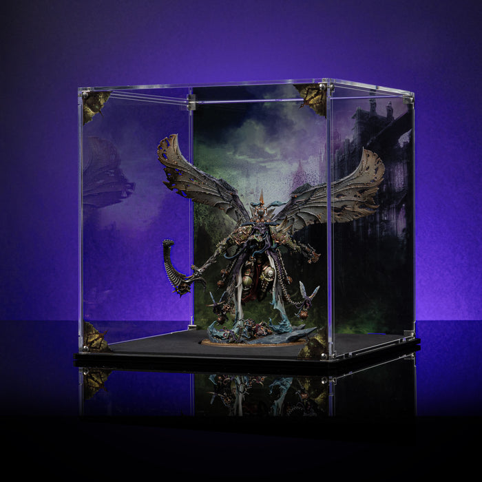 Limited Edition Display Case for Warhammer 40,000 Mortarion, Daemon Primarch of Nurgle