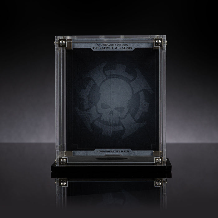 Limited Edition Display Case for Warhammer+ Vindicare Assassin - Operative Umbral-six