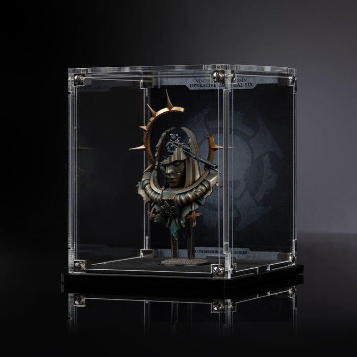 Limited Edition Display Case for Warhammer+ Vindicare Assassin - Operative Umbral-six