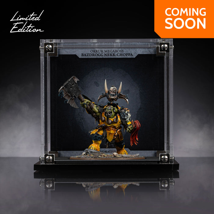 Limited Edition Display Case for Warhammer+ Bazdrogg Nekk-choppa