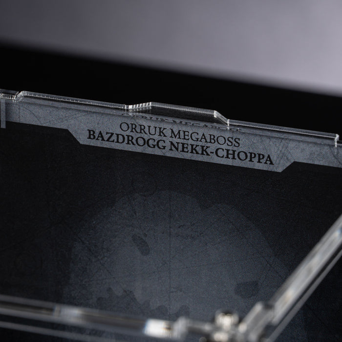 Limited Edition Display Case for Warhammer+ Bazdrogg Nekk-choppa