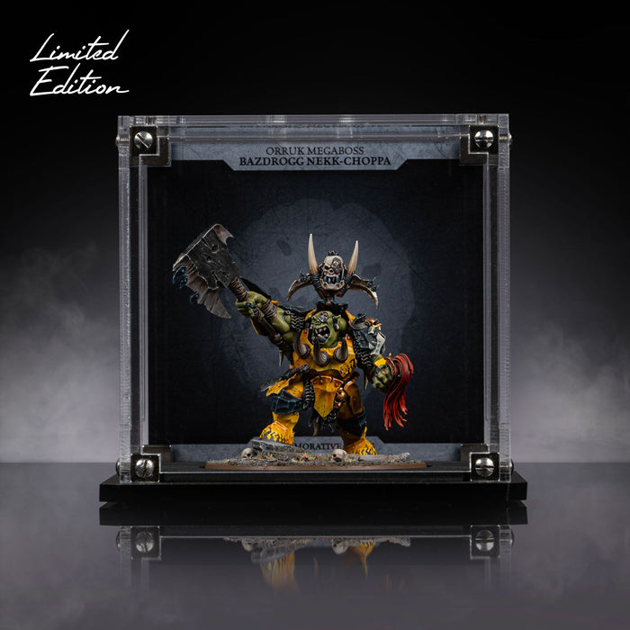 Limited Edition Display Case for Warhammer+ Bazdrogg Nekk-choppa