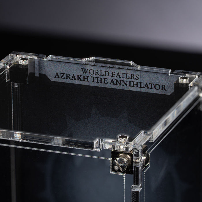 Limited Edition Display Case for Warhammer+ World Eaters Terminator - Azrakh the Annihilator