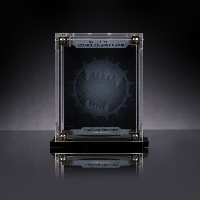 Limited Edition Display Case for Warhammer+ World Eaters Terminator - Azrakh the Annihilator