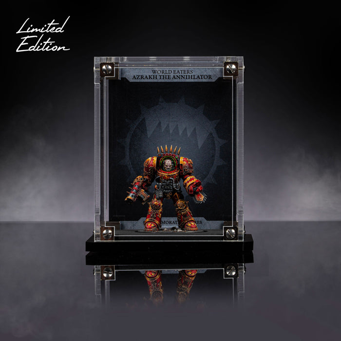 Limited Edition Display Case for Warhammer+ World Eaters Terminator - Azrakh the Annihilator