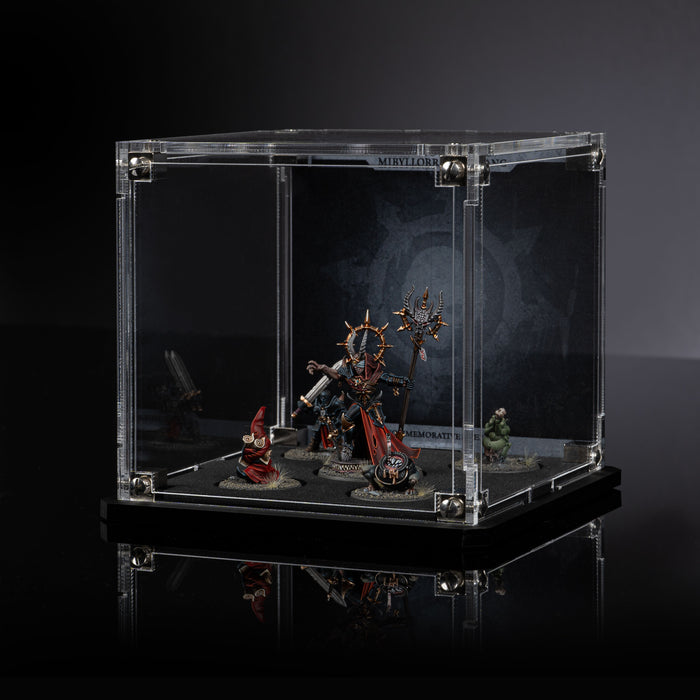 Limited Edition Display Case for Warhammer+ Mibyllorr Darkfang - Chaos Sorcerer Lord