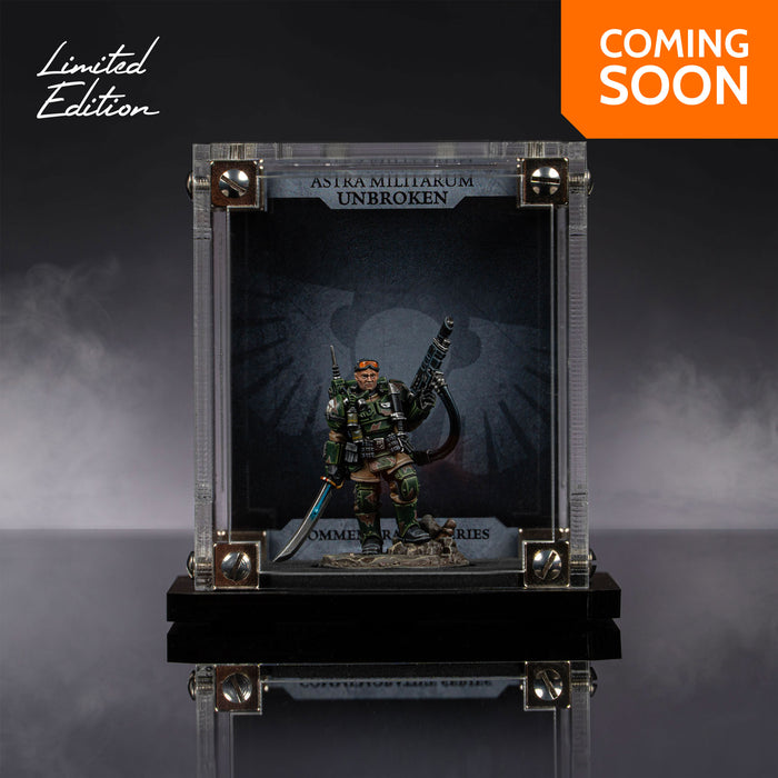 Limited Edition Display Case for Warhammer+ Astra Militarum - Unbroken