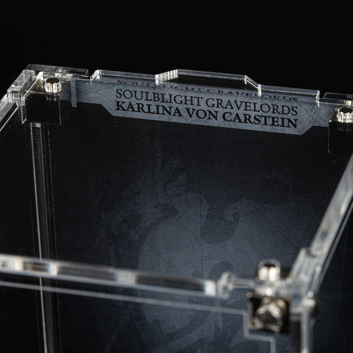 Limited Edition Display Case for Warhammer+ Soulblight Gravelords - Karlina Von Carstein