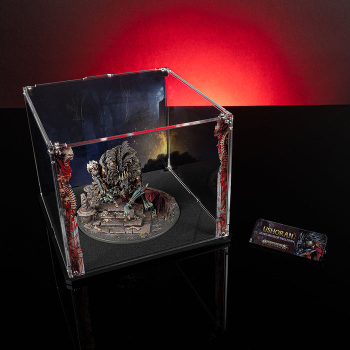 Limited Edition Display Case for Warhammer Age of Sigmar Ushoran, Mortarch of Delusion