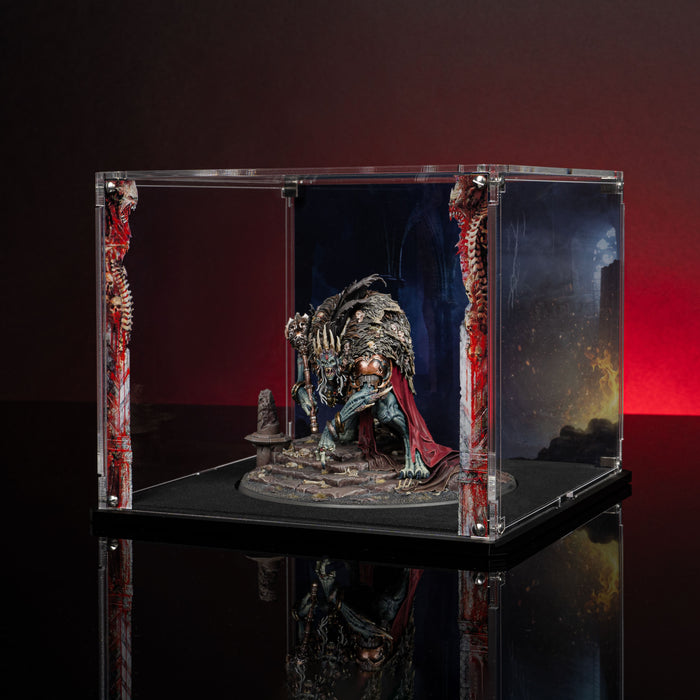 Limited Edition Display Case for Warhammer Age of Sigmar Ushoran, Mortarch of Delusion