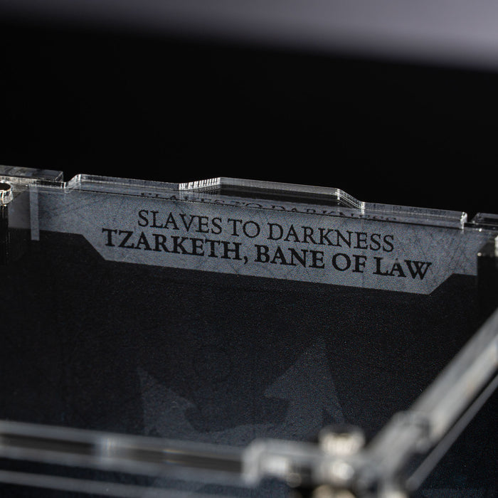 Limited Edition Display Case for Warhammer Day Tzarketh, Bane of Law