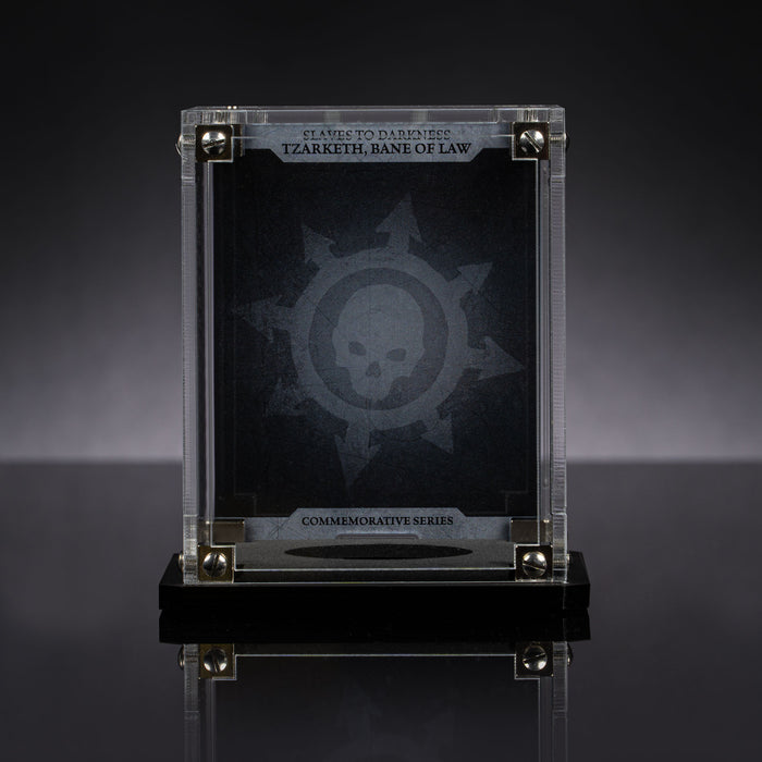 Limited Edition Display Case for Warhammer Day Tzarketh, Bane of Law