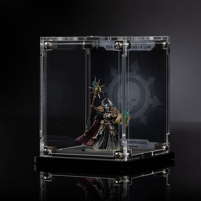 Limited Edition Display Case for Warhammer Day Tzarketh, Bane of Law