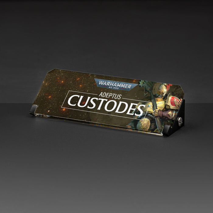 Plaque for Warhammer 40,000 - Adeptus Custodes