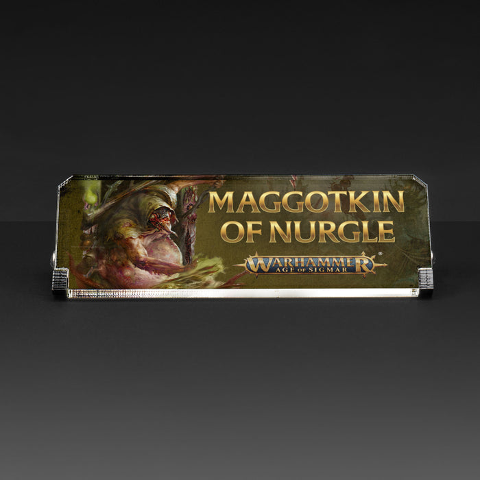 Plaque for Warhammer Age Of Sigmar - Maggotkin of Nurgle