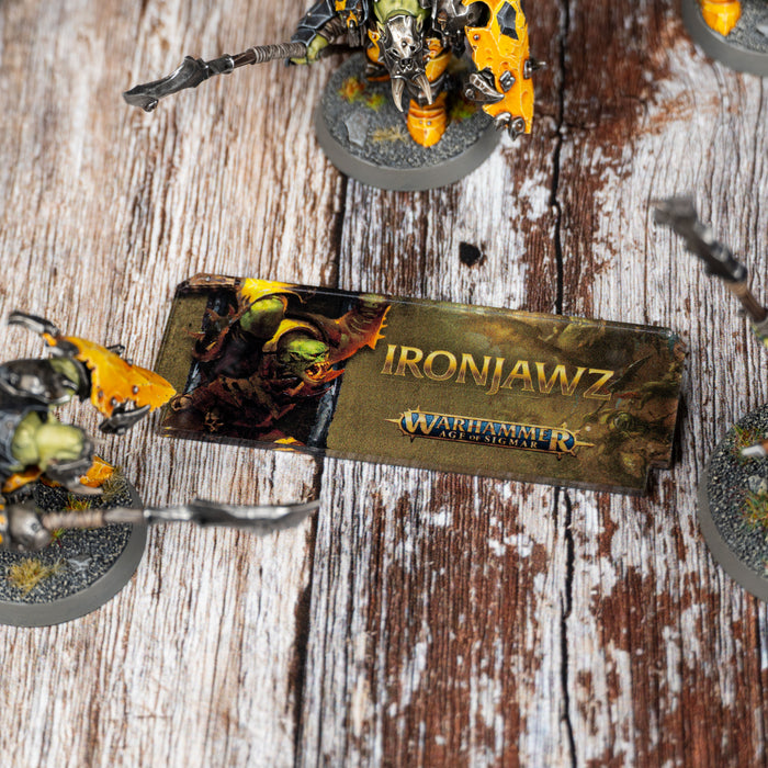 Plaque for Warhammer Age of Sigmar - Ironjawz