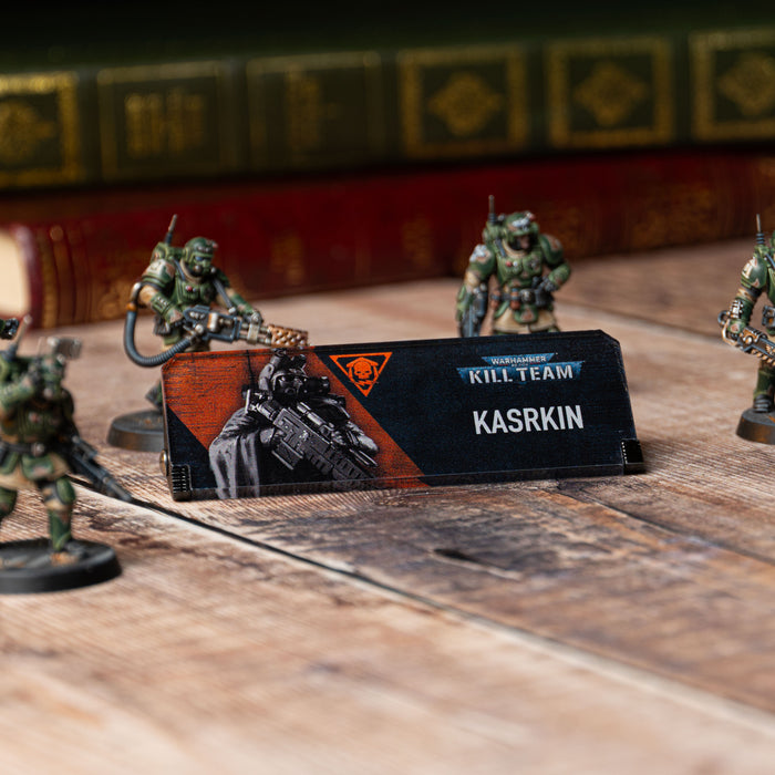 Plaque for Warhammer 40,000 Kill Team: Kasrkin