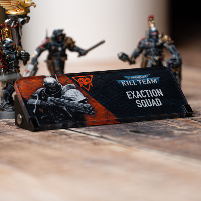 Plaque for Warhammer 40,000 Kill Team: Exaction Squad