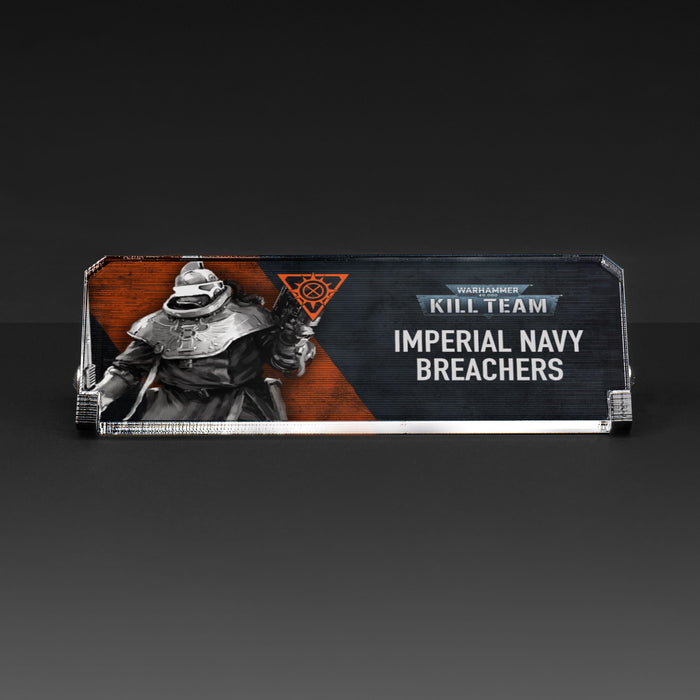 Plaque for Warhammer 40,000 Kill Team: Imperial Navy Breachers