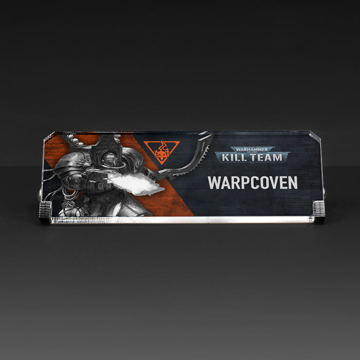 Plaque for Warhammer® 40,000 Kill Team: Warpcoven