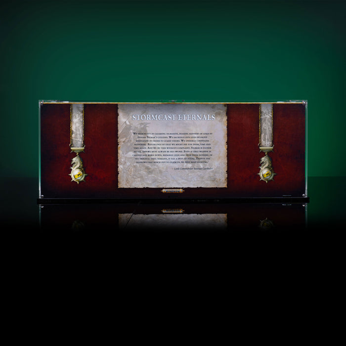 Limited Edition Display Case for Warhammer Age of Sigmar: Skaventide - Stormcast Eternals Army