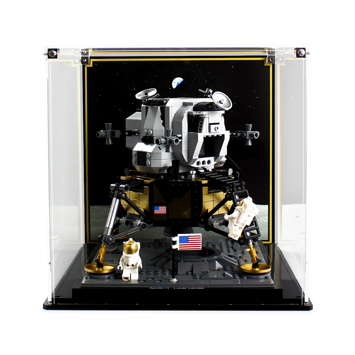 FantasMall Display Case/Box for LEGO® NASA Apollo 11 10266