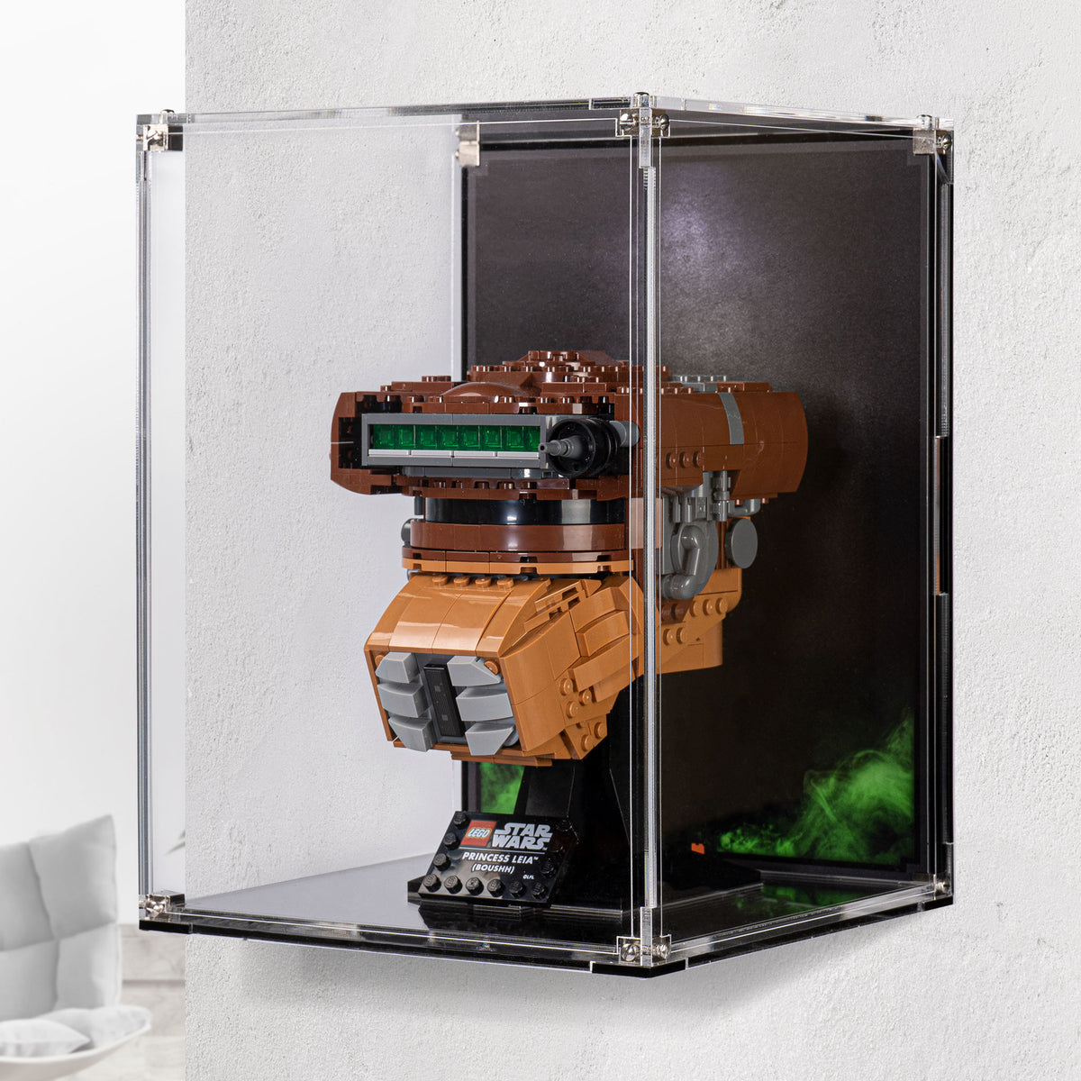 Wall Mounted Display case for LEGO® Star Wars Princess Leia Boushh Hel —  Wicked Brick
