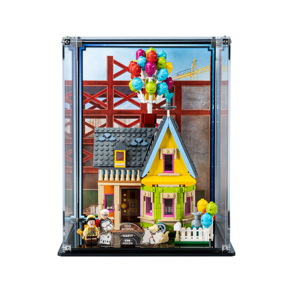 UP House Deluxe XL Display Case for LEGO 43217