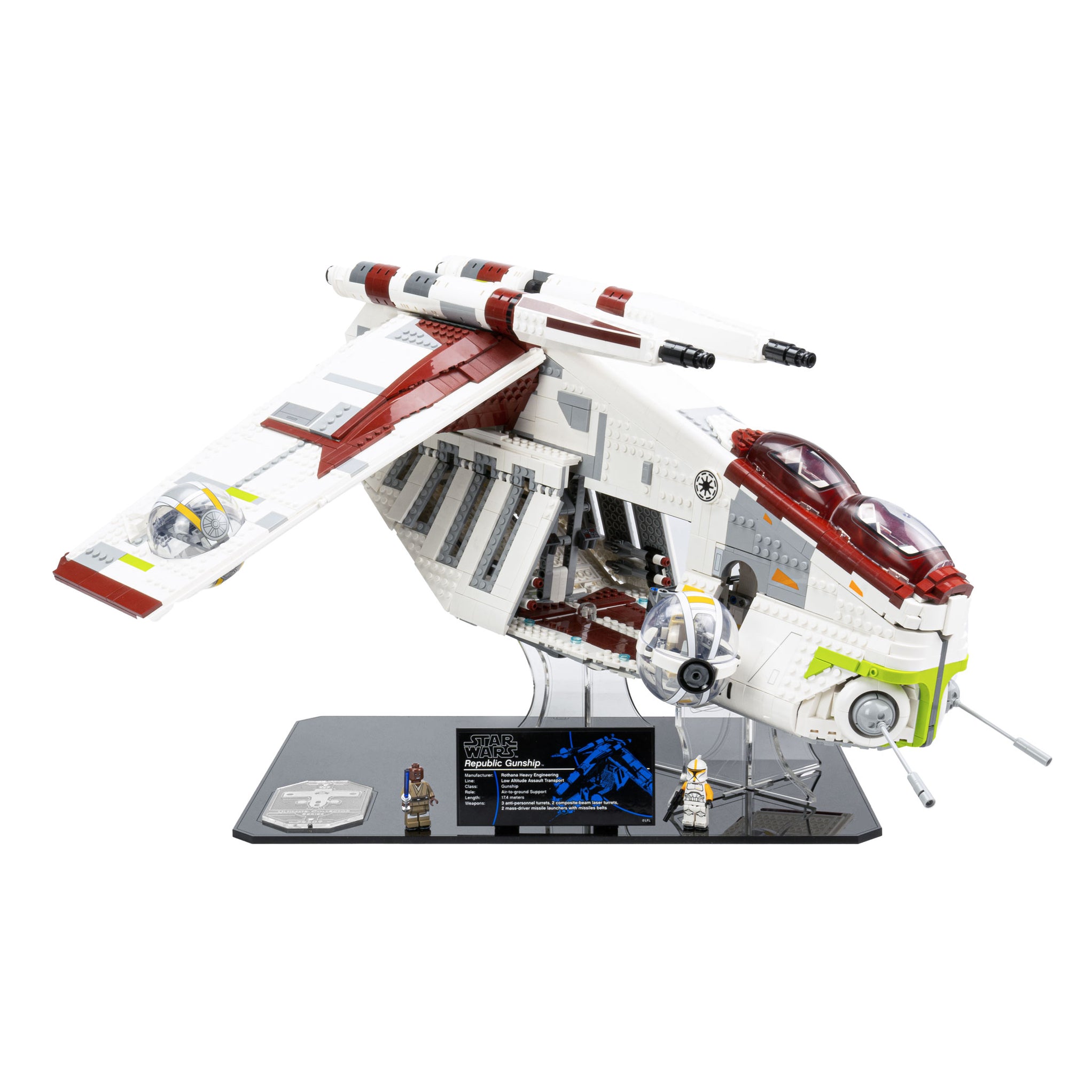 Display Base for LEGO® Star Wars™ UCS Republic Gunship (75309) — Wicked ...