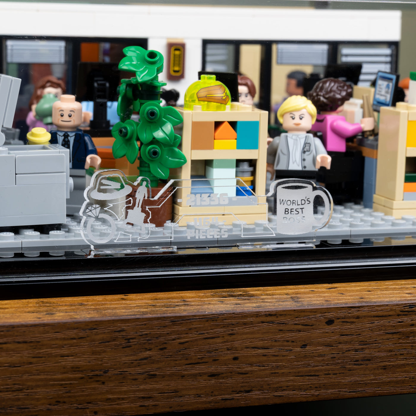 Display Case for LEGO® Ideas: The Office (21336) — Wicked Brick