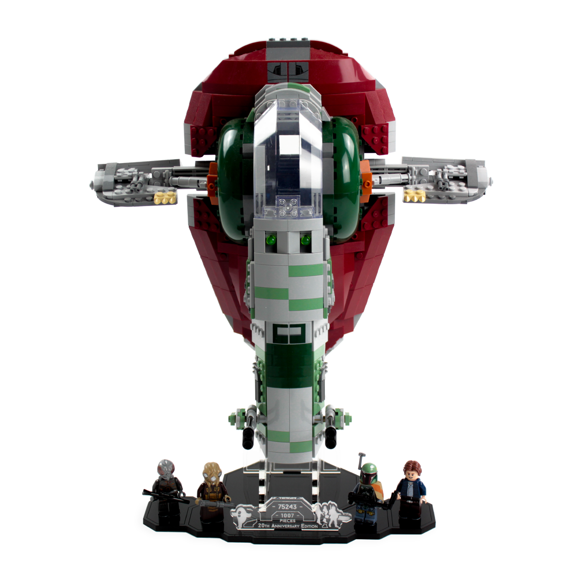 Display stand for LEGO® Star Wars™ 20th Anniversary Slave I (75243