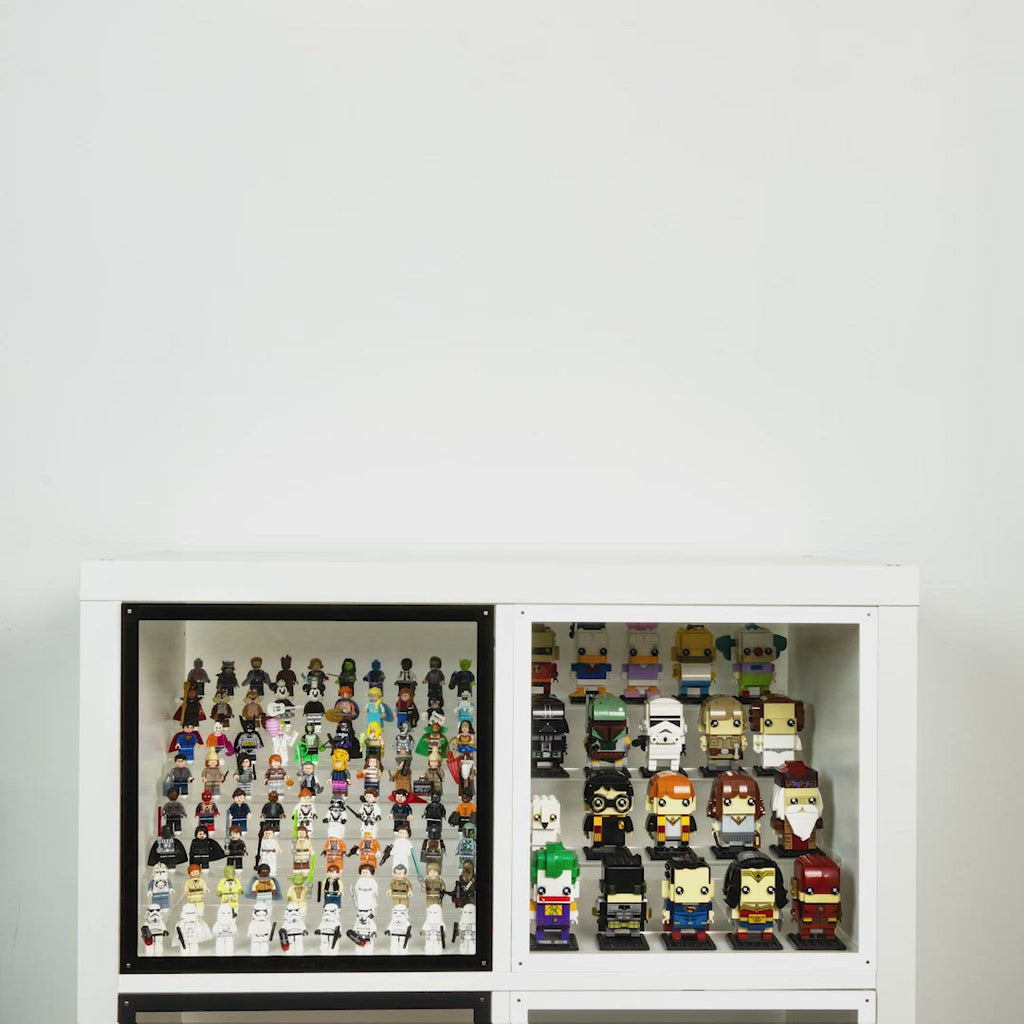 Display podium for LEGO® Minifigures for IKEA® KALLAX unit — Wicked Brick